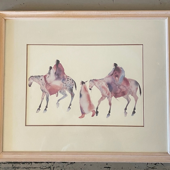 Set of Carol Griggs Native American Prints